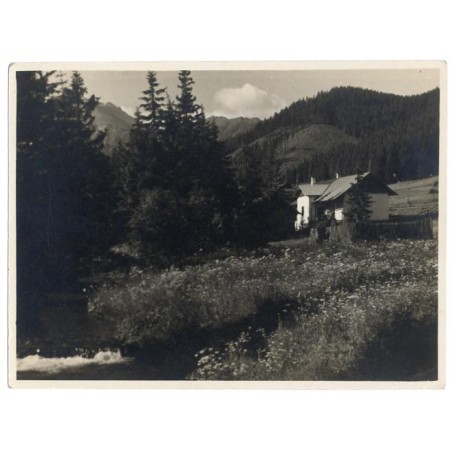 "Tatry. Wieś Jaworzyna Spiska."
