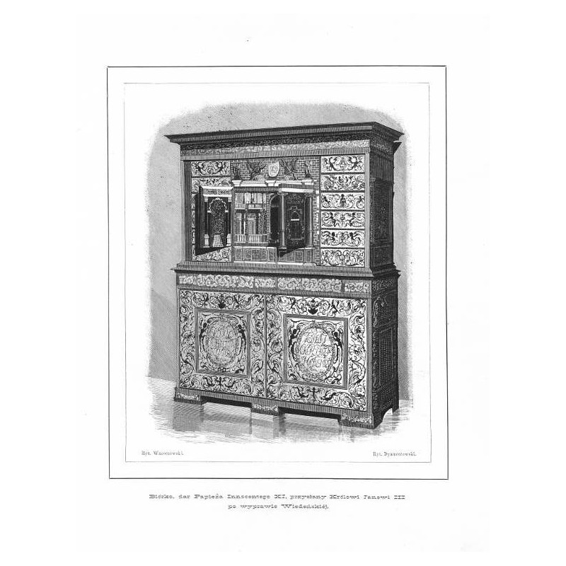 "Biórko, dar Papieża Innocentego XI, przysłany Królowi Janowi III po wyprawie Wiedeńskiéj."