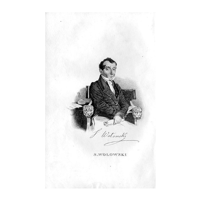 Franciszek Wołowski / "S. WOLOWSKI"