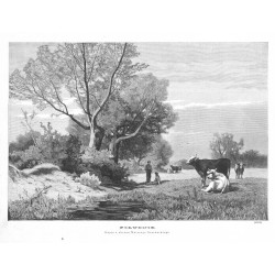 "POŁUDNIE. Kopia z obrazu Walerego Brochockiego. (6323)"