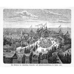 "Die Gebäude der schlesischen Gewerbe und Industrieausstellung im Jahre 1881."