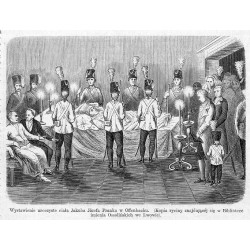 "Wystawienie uroczyste ciała Jakuba Józefa Franka w Offenbachu. (Kopia ryciny znajdującéj się w Bibliotece imienia Ossolińskich