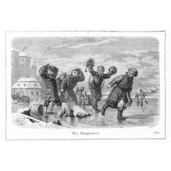 Na Wiśle w Warszawie / "Na ślizgawce. (62)."