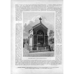 "Kaplica grobowa Lachnickich, na cmentarzu Powązkowskim pod Warszawą. 181"