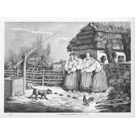 "W WIGILIĄ Ś-go ANDRZEJA. [...] 1182"