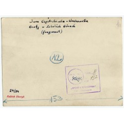 "Jura Częstochowsko-Krakowska. Groty w Sokolich Górach (fragment) [...]"