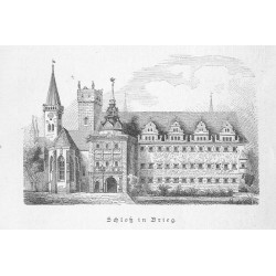 "Schloß in Brieg."