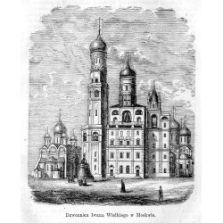 "Dzwonnica Iwana Wielkiego w Moskwie."