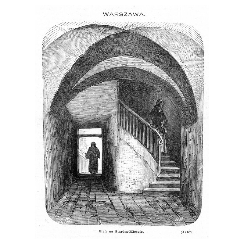 "Sień na Starém-Mieście. (1767)"