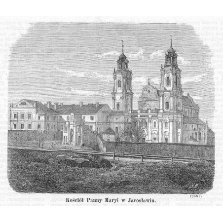 "Kościół Panny Maryi w Jarosławiu. (2681)"