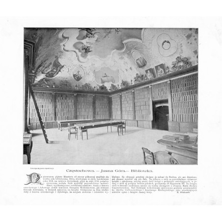 "Częstochowa. - Jasna Góra. - Biblioteka."