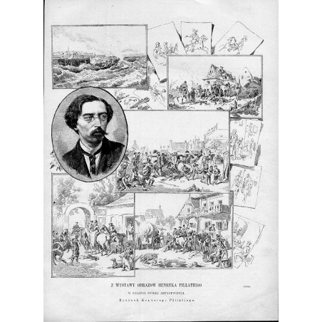 Z Wystawy Obrazów Henryka Pillatiego w Salonie Spółki Artystycznej / "Z WYSTAWY OBRAZÓW HENRYKA PILLATIEGO W SALONIE SPÓŁKI ARTY