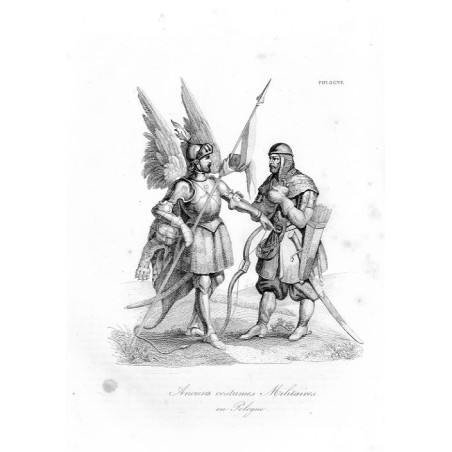 "Anciens costumes Militaires en Pologne."