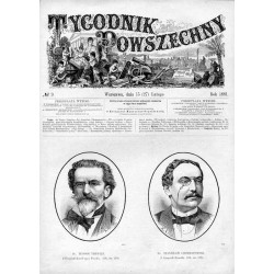 Teodor Tripplin / Stanisław Chomętowski / [1] "Dr. TEODOR TRIPPLIN. Z fotografii Karoli'ego i Puscha [...] 652" [2] "Dr. STANIS