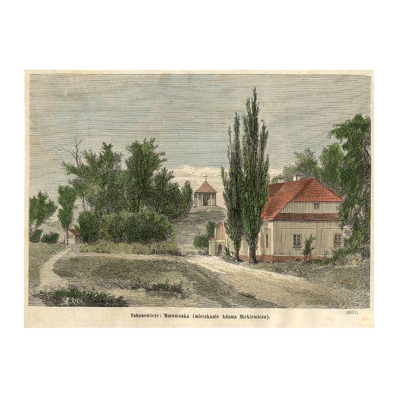 "Tuhanowicze: Murowanka (mieszkanie Adama Mickiewicza). (3371)"