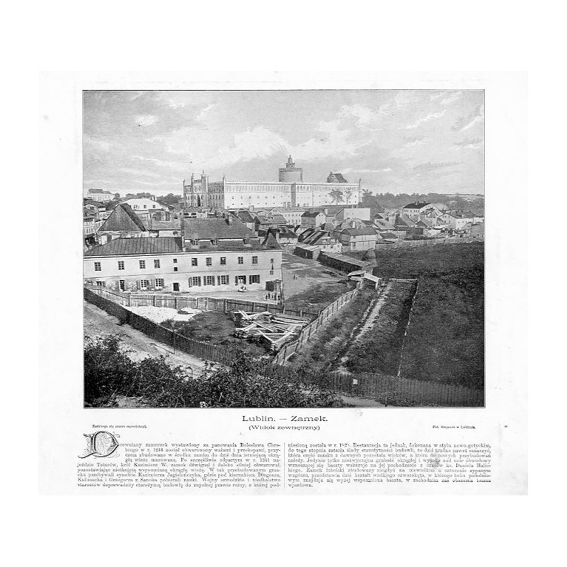 "Lublin. - Zamek. (Widok zewnętrzny)"