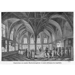 "Kapitularz na zamku Marienburgskim w czasie zebrania się kapituły. (988)"