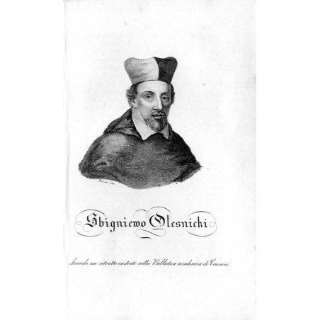 "Sbigniewo Olesnicki Secondo un ritralto esistente nella Biblioteca accademica di Cracovia"