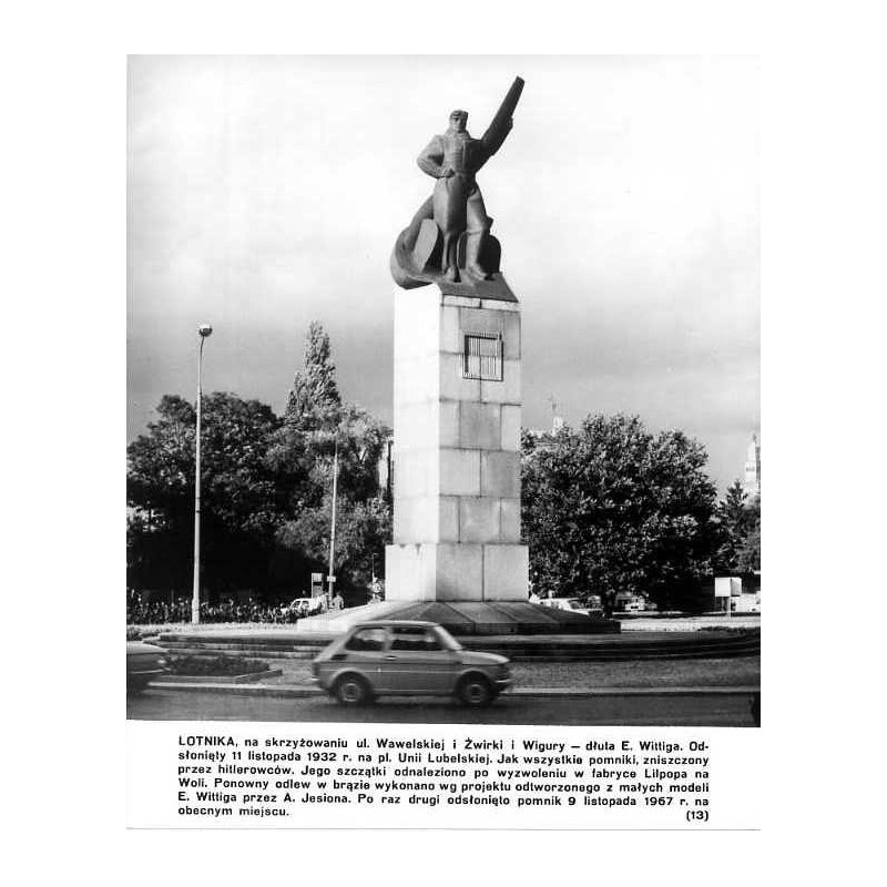 "POMNIKI WARSZAWY. Cz. 1. (13) LOTNIKA"