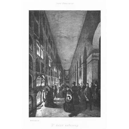 "JÓZEF PANKIEWICZ. W dzień zaduszny. Rytował A. Zajkowski."