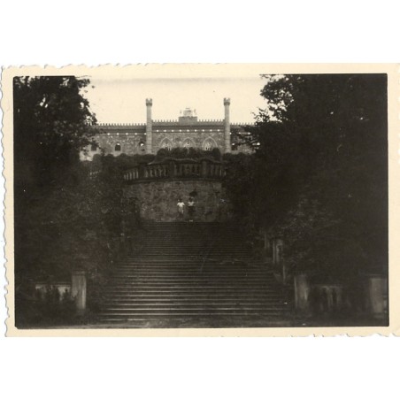 "Kamieniec 1948" / Pałac neogotycki w Kamieńcu Ząbkowickim