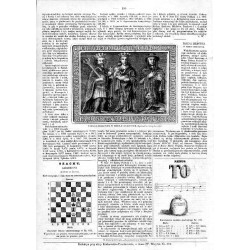 Tablica erekcyjna w Chotlu Czerwonym / "TABLICA EREKCYJNA W CHOTLU CZERWONYM. (Rysował z natury Lewicki)."