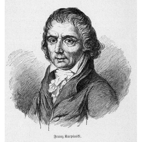 "Franz Karpinski." / "Franz Karpinski nach einem Stich von Frey (1804), von Wilhelm Hecht"