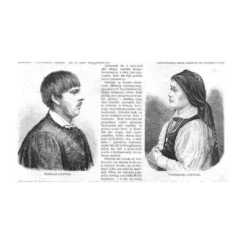 [1] [Wieśniak litewski] "WIEŚNIAK LITEWSKI." [2] [Wieśniaczka litewski] "WIEŚNIACZKA LITEWSKA."