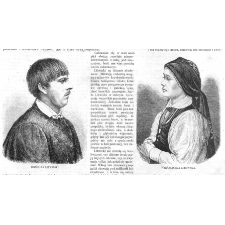[1] [Wieśniak litewski] "WIEŚNIAK LITEWSKI." [2] [Wieśniaczka litewski] "WIEŚNIACZKA LITEWSKA."