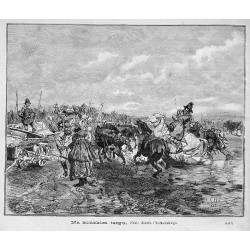 "Na końskim targu. Szkic Józefa Chełmońskiego. (1317)"