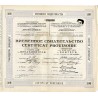 Towarzystwo Telegraficzne Prowodnik SA w Rydze. Akcja tymczasowa na 100 rubli 26.06.1888 / SOCIÉTÉ des FABRIQUES RUSSOFRANÇAISE