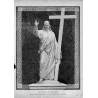 "CHRYSTUS W CHWALE. Rzeźba Andrzeja Pruszyńskiego, w kościele parafialnym w Radomsku."