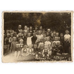 "Dąbrowa Gór. Półkolonie Zielona 1946 Grupa IV"