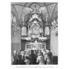 "Wnętrze kaplicy N.M. Panny w Częstochowie. Rysunek oryginalny Podbielskiego. (1119)"