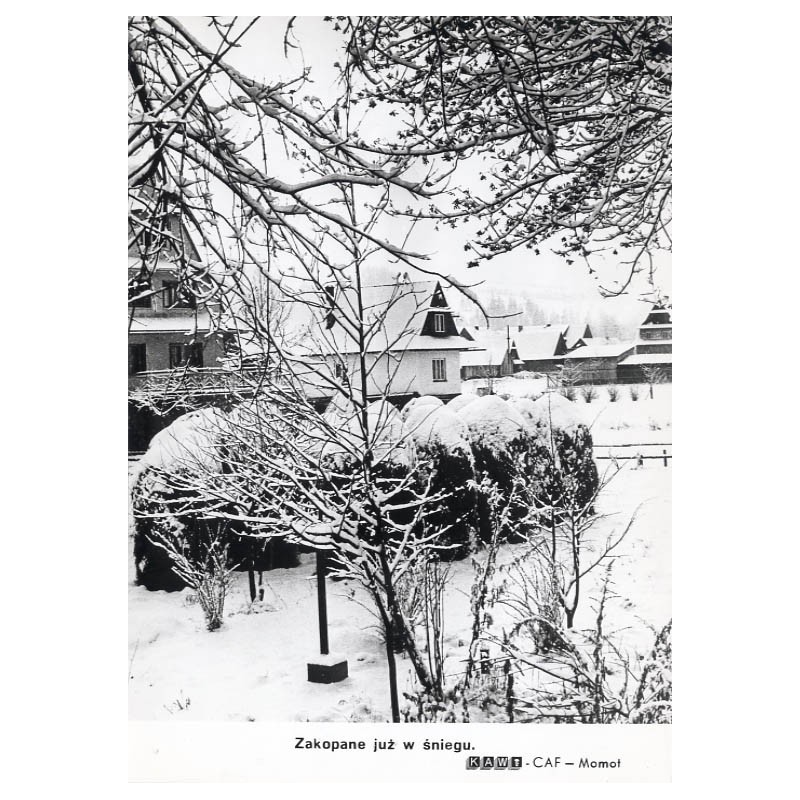 "Zakopane już w śniegu. KAW-CAF Momot"