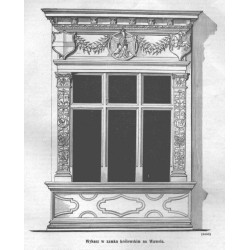 "Wykusz w zamku królewskim na Wawelu. (6233)"