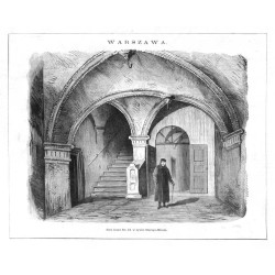 "WARSZAWA. Sień domu Nr. 54 w rynku Starego-Miasta. (1534)"