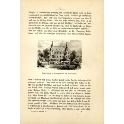"Altes Schloß zu Klitschdorf vor der Restauration."