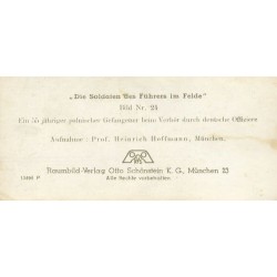 "Bild Nr. 24 Ein 55 jähriger polnischer Gefangener beim Verhör durch deutsche Offiziere"