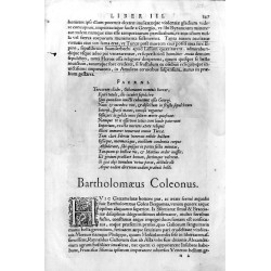 "Bartholomæus Coleonus."