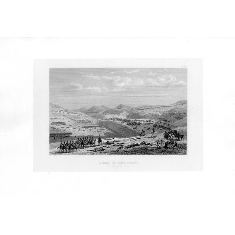 Bitwa pod Somosierrą / "COMBAT DE SOMO-SIERRA (30 Novembre 1808)"