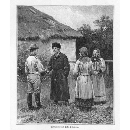 "Volksgruppe aus SokalPoturzyca."