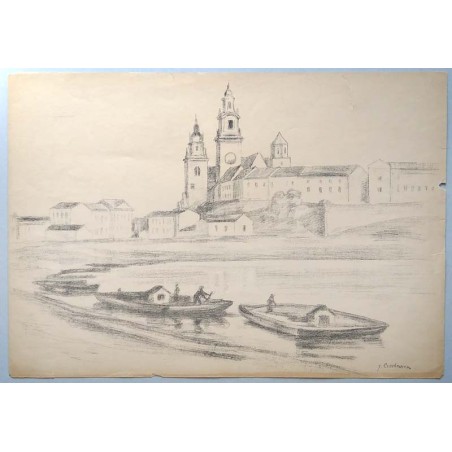 Kraków. Wawel znad Wisły