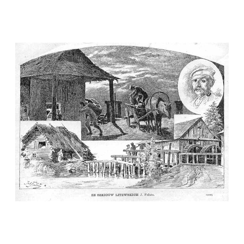 Ze szkiców litewskich J. Fałata (1268) / "ZE SZKICÓW LITEWSKICH J. Fałata. (1268)"
