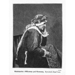 "Wieśniaczka z Willanowa pod Warszawą. Rysował Józef Leo. 1142"