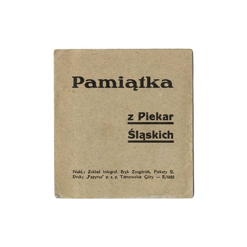 "Pamiątka z Piekar Śląskich"