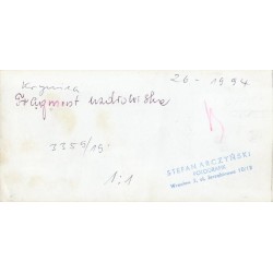 "Krynica Fragment uzdrowiska 26-1994 3359/19 [...]"