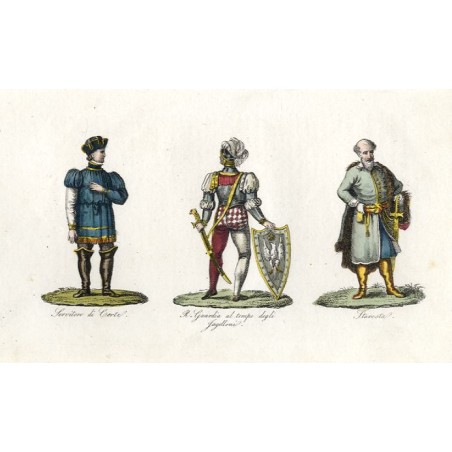 "Servitore di Corte. R. Guardia al tempo degli Jagelloni. Starosta."
