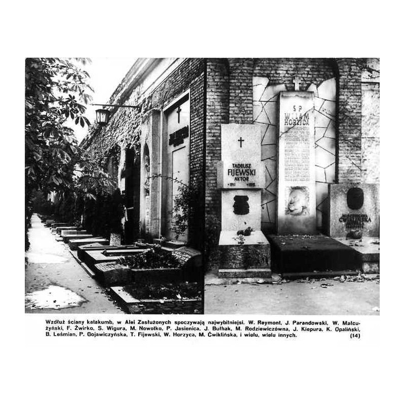 (14) Cmentarz Powązkowski w Warszawie / katakumby i Aleja Zasłużonych