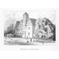 "Milkau bei Beuthen."